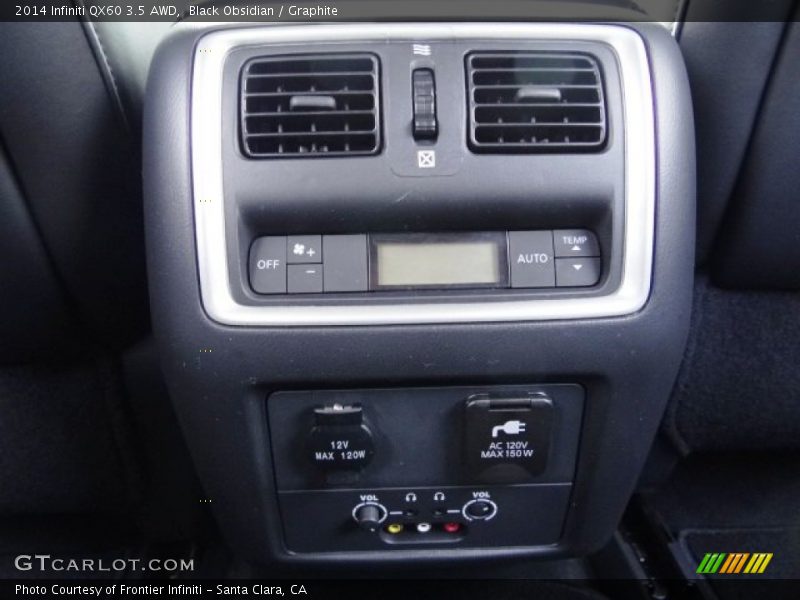 Black Obsidian / Graphite 2014 Infiniti QX60 3.5 AWD