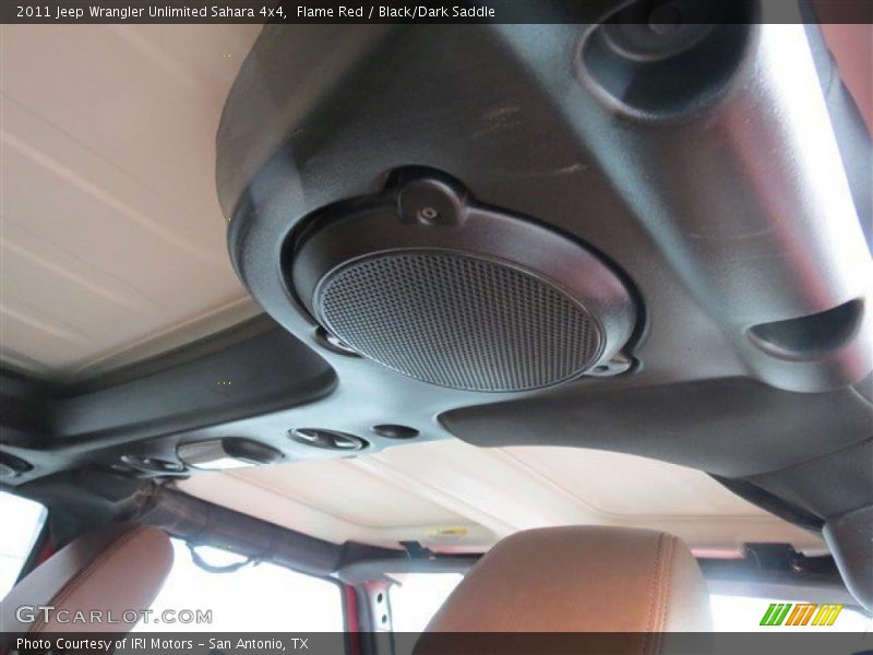 Flame Red / Black/Dark Saddle 2011 Jeep Wrangler Unlimited Sahara 4x4