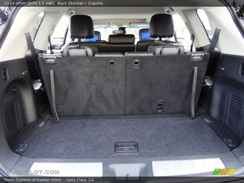 Black Obsidian / Graphite 2014 Infiniti QX60 3.5 AWD