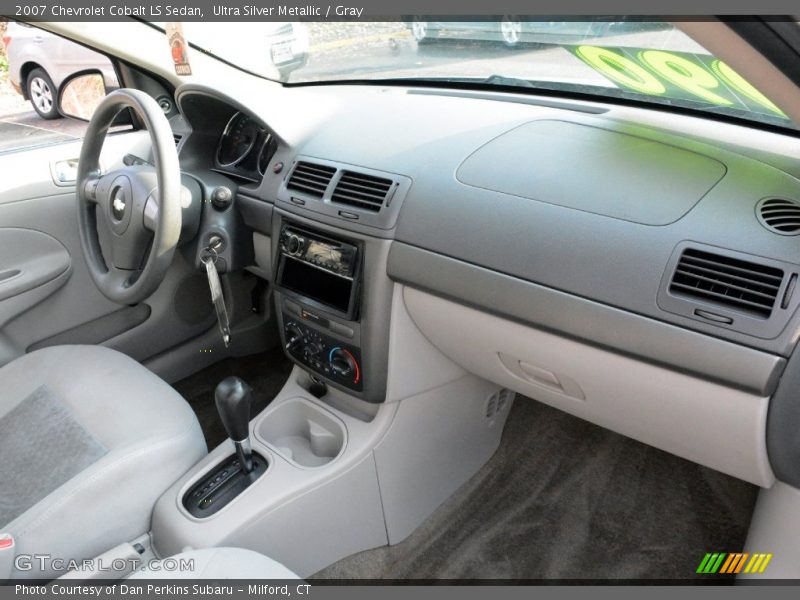 Ultra Silver Metallic / Gray 2007 Chevrolet Cobalt LS Sedan