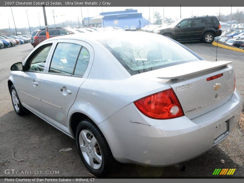 Ultra Silver Metallic / Gray 2007 Chevrolet Cobalt LS Sedan