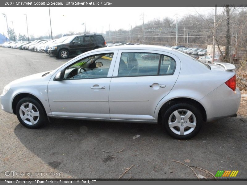 Ultra Silver Metallic / Gray 2007 Chevrolet Cobalt LS Sedan