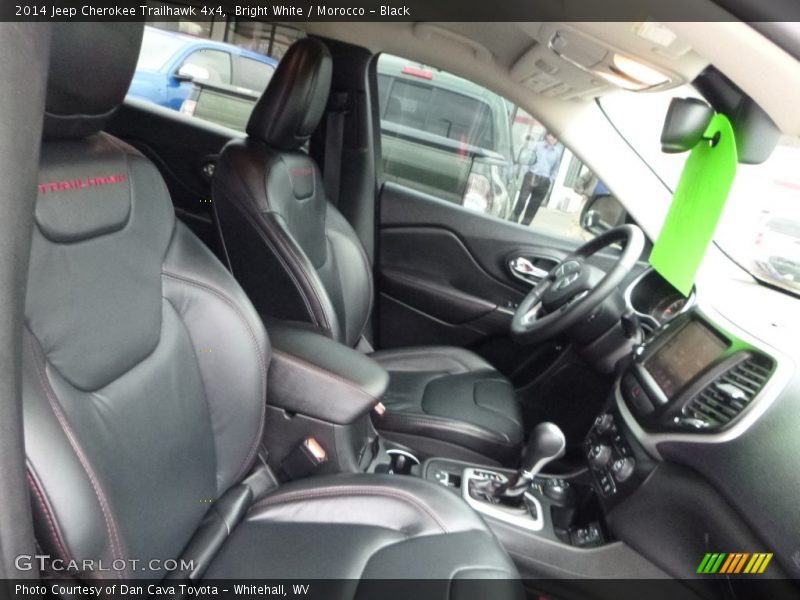 Bright White / Morocco - Black 2014 Jeep Cherokee Trailhawk 4x4
