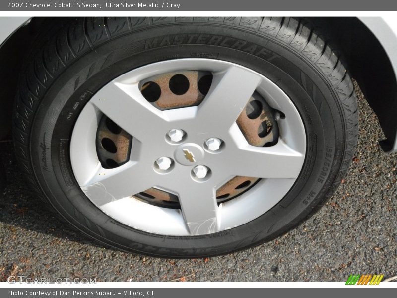 Ultra Silver Metallic / Gray 2007 Chevrolet Cobalt LS Sedan