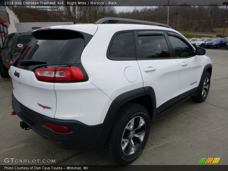 Bright White / Morocco - Black 2014 Jeep Cherokee Trailhawk 4x4