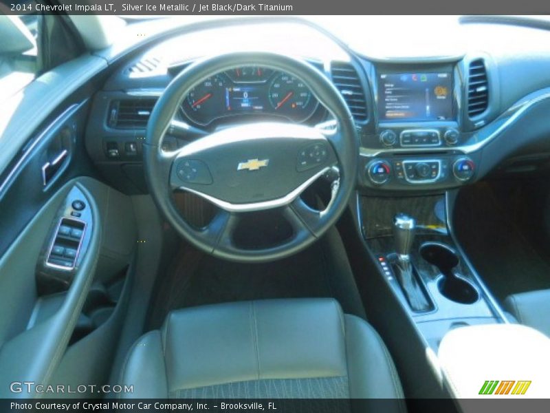 Silver Ice Metallic / Jet Black/Dark Titanium 2014 Chevrolet Impala LT