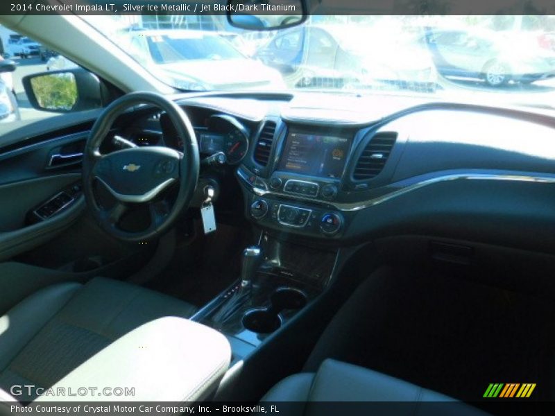 Silver Ice Metallic / Jet Black/Dark Titanium 2014 Chevrolet Impala LT