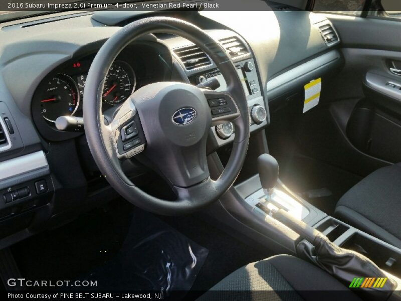 Venetian Red Pearl / Black 2016 Subaru Impreza 2.0i Premium 4-door