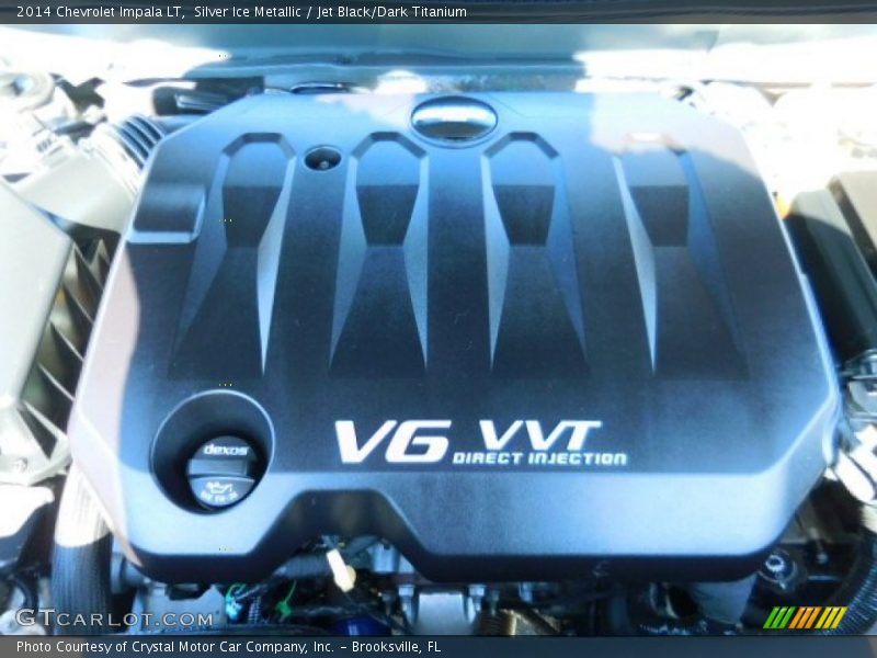 Silver Ice Metallic / Jet Black/Dark Titanium 2014 Chevrolet Impala LT