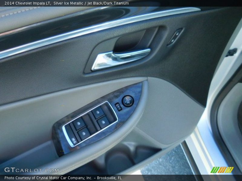 Silver Ice Metallic / Jet Black/Dark Titanium 2014 Chevrolet Impala LT