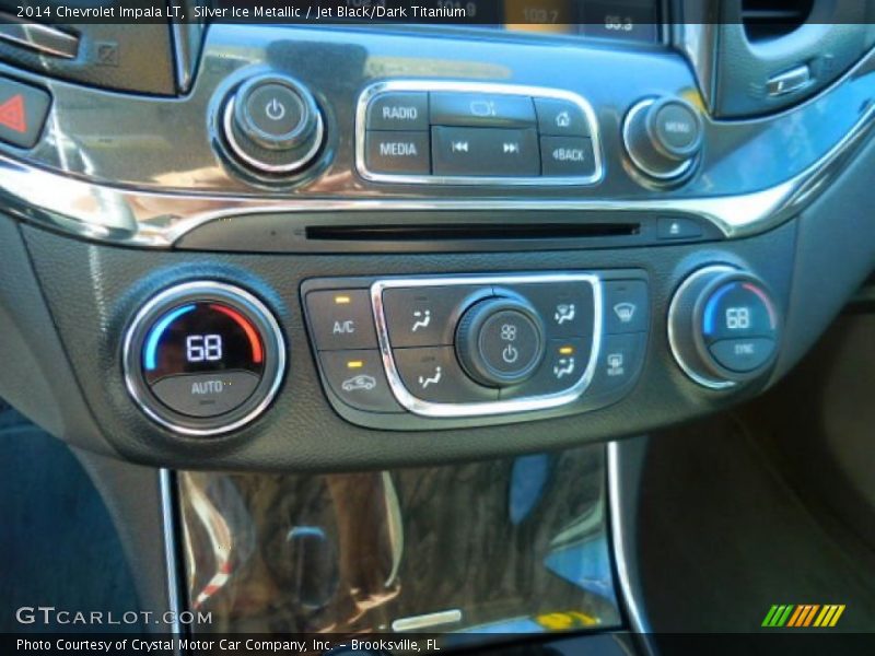 Silver Ice Metallic / Jet Black/Dark Titanium 2014 Chevrolet Impala LT