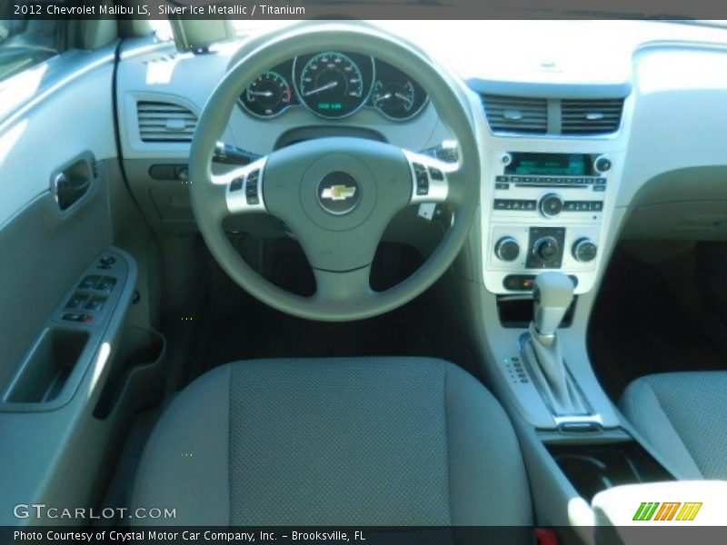 Silver Ice Metallic / Titanium 2012 Chevrolet Malibu LS