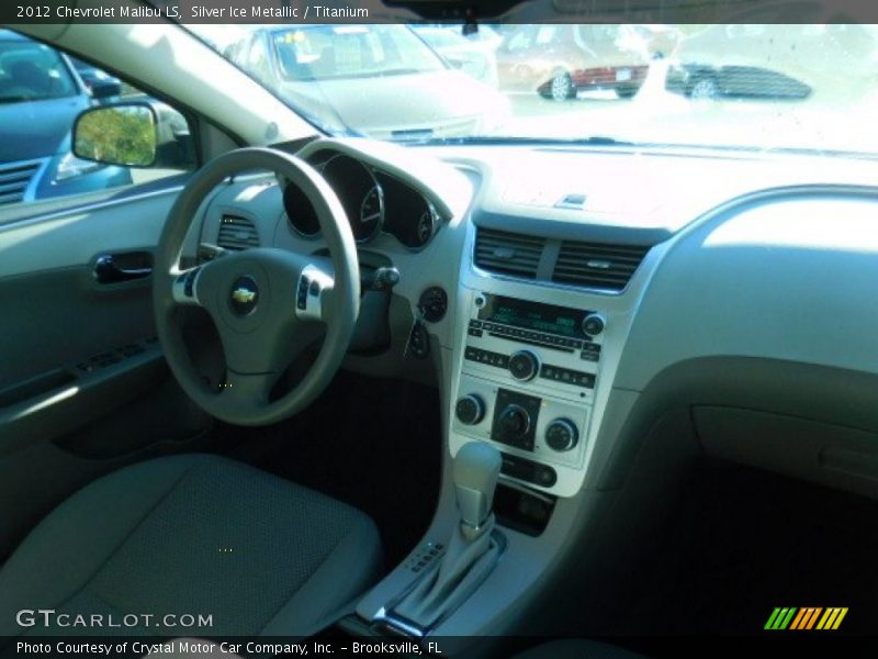 Silver Ice Metallic / Titanium 2012 Chevrolet Malibu LS