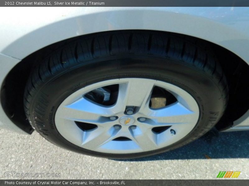 Silver Ice Metallic / Titanium 2012 Chevrolet Malibu LS
