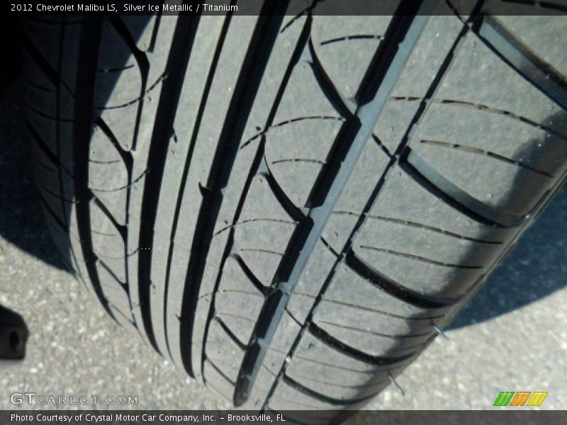Silver Ice Metallic / Titanium 2012 Chevrolet Malibu LS