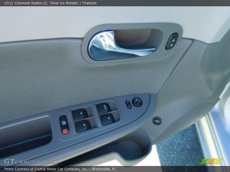 Silver Ice Metallic / Titanium 2012 Chevrolet Malibu LS
