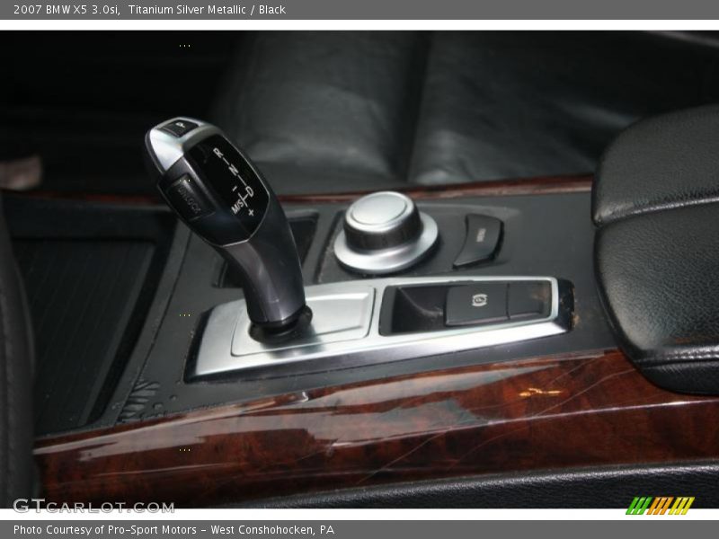 Titanium Silver Metallic / Black 2007 BMW X5 3.0si
