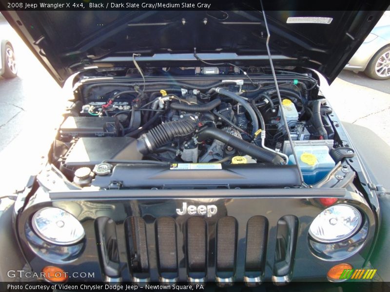 Black / Dark Slate Gray/Medium Slate Gray 2008 Jeep Wrangler X 4x4