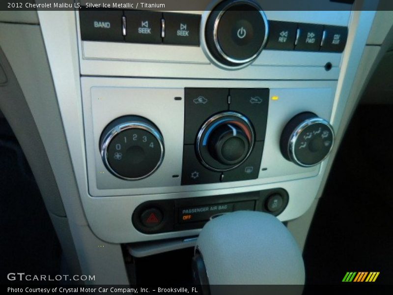 Silver Ice Metallic / Titanium 2012 Chevrolet Malibu LS