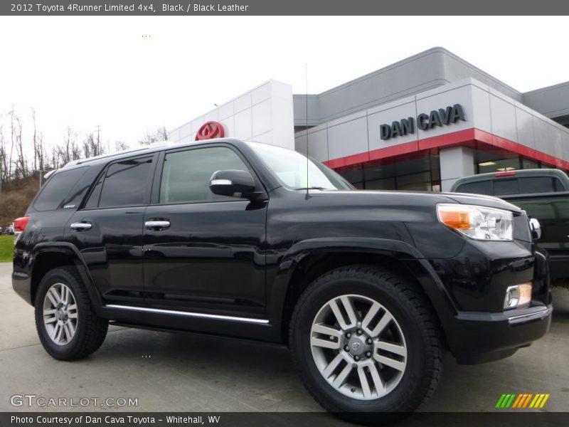 Black / Black Leather 2012 Toyota 4Runner Limited 4x4