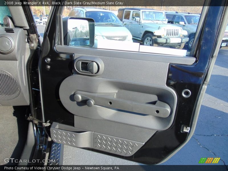 Black / Dark Slate Gray/Medium Slate Gray 2008 Jeep Wrangler X 4x4
