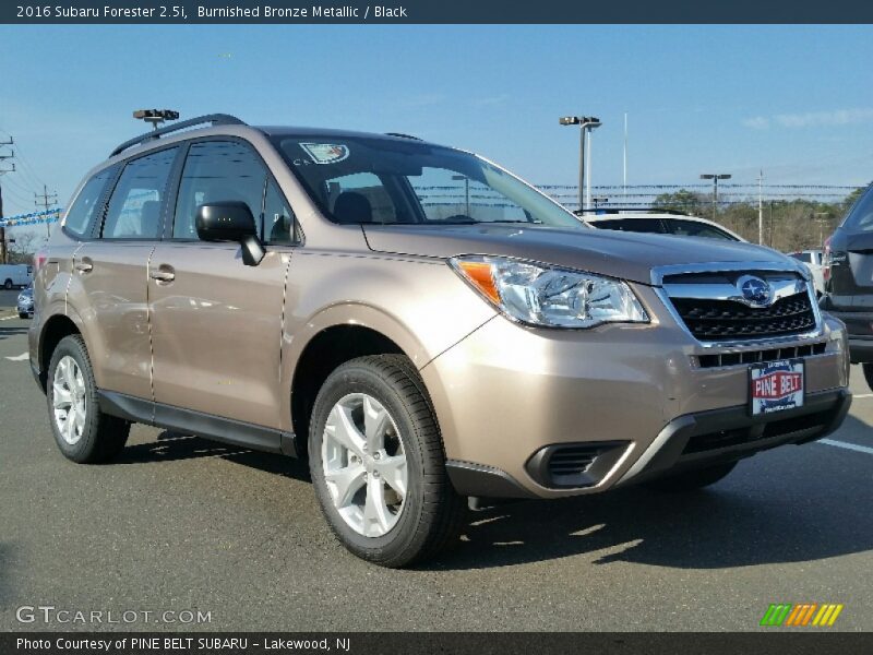 Burnished Bronze Metallic / Black 2016 Subaru Forester 2.5i