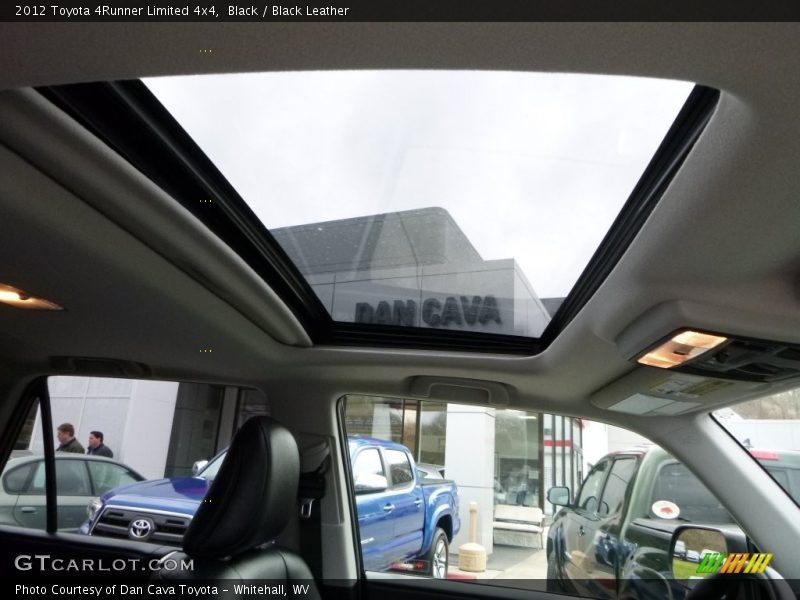 Black / Black Leather 2012 Toyota 4Runner Limited 4x4