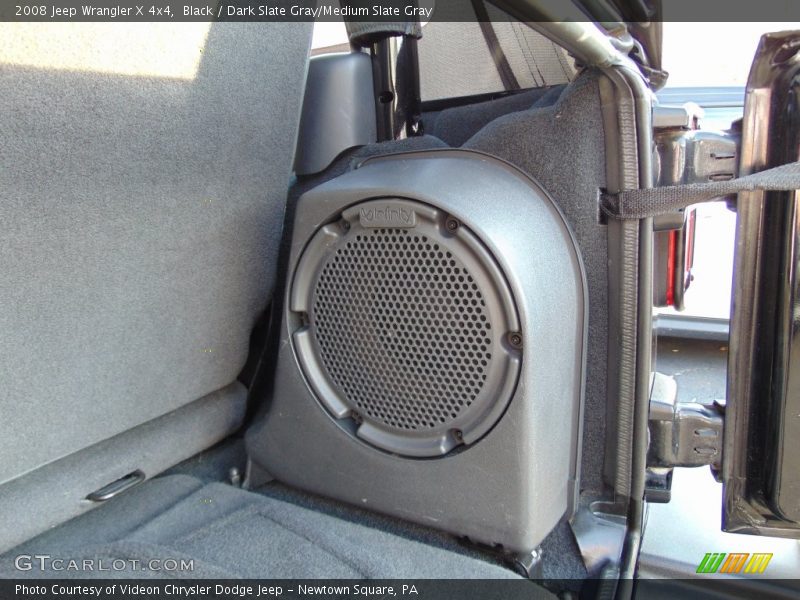 Black / Dark Slate Gray/Medium Slate Gray 2008 Jeep Wrangler X 4x4