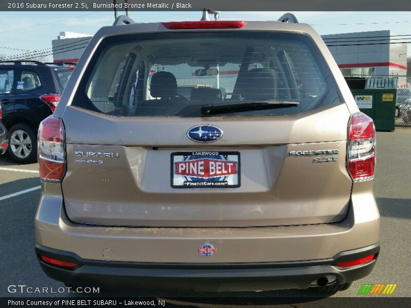 Burnished Bronze Metallic / Black 2016 Subaru Forester 2.5i