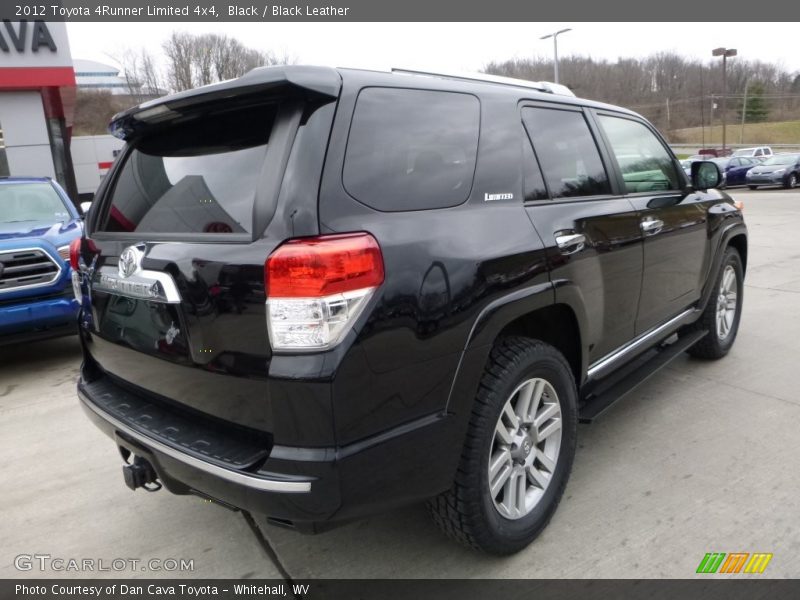 Black / Black Leather 2012 Toyota 4Runner Limited 4x4