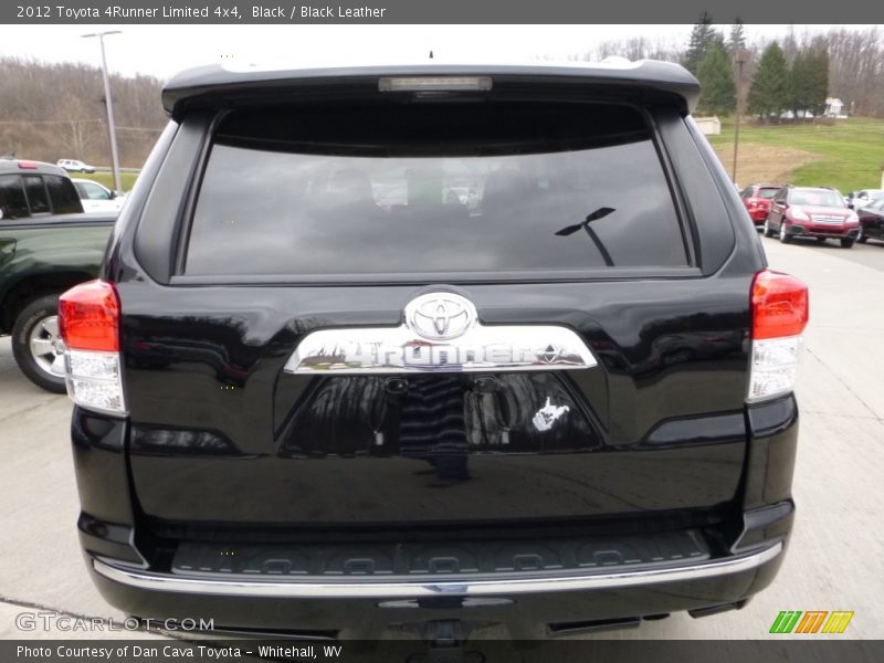 Black / Black Leather 2012 Toyota 4Runner Limited 4x4