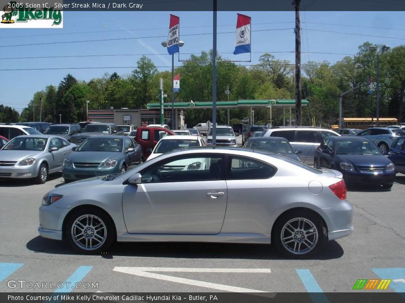 Silver Streak Mica / Dark Gray 2005 Scion tC