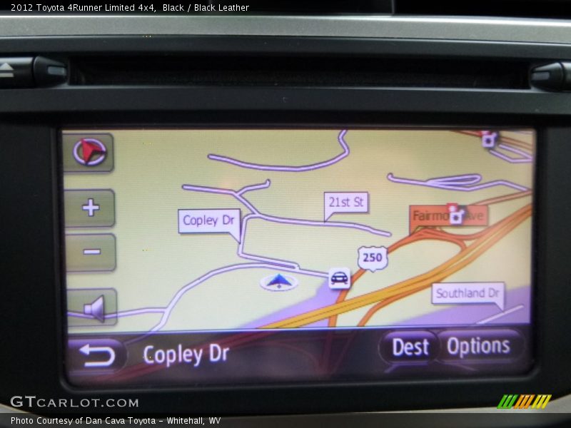 Black / Black Leather 2012 Toyota 4Runner Limited 4x4