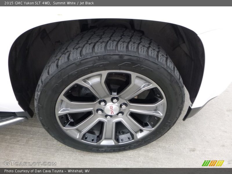 Summit White / Jet Black 2015 GMC Yukon SLT 4WD