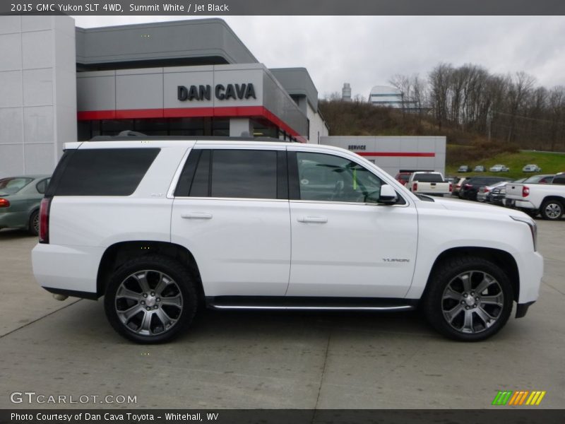 Summit White / Jet Black 2015 GMC Yukon SLT 4WD