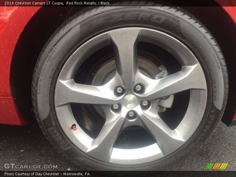 Red Rock Metallic / Black 2014 Chevrolet Camaro LT Coupe