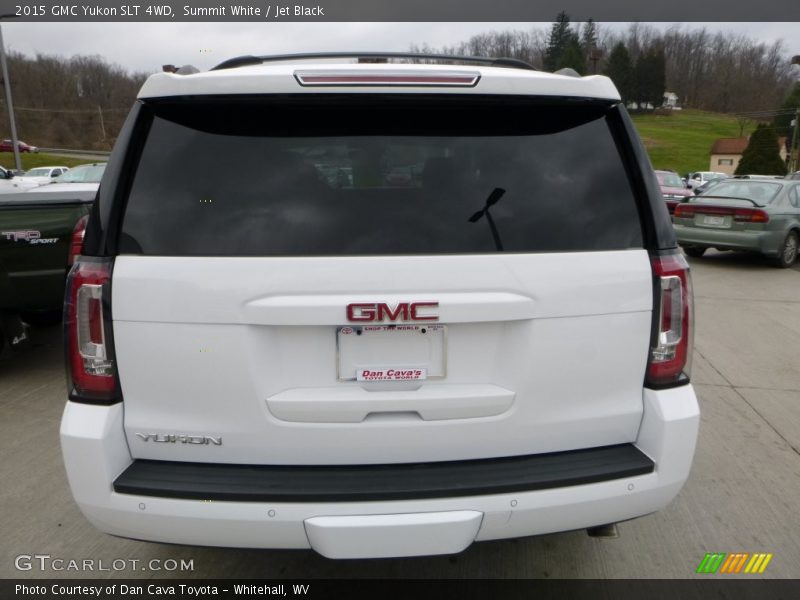 Summit White / Jet Black 2015 GMC Yukon SLT 4WD