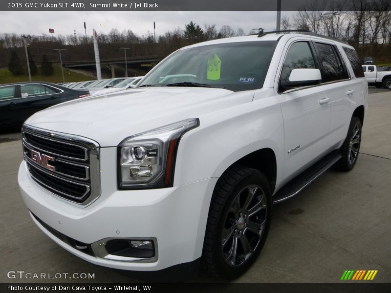 Summit White / Jet Black 2015 GMC Yukon SLT 4WD