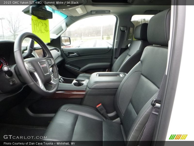Summit White / Jet Black 2015 GMC Yukon SLT 4WD