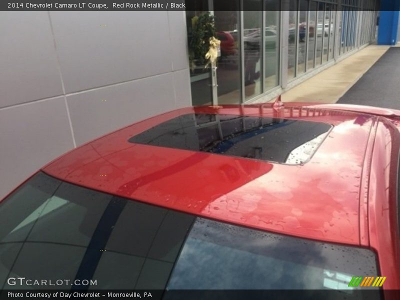 Red Rock Metallic / Black 2014 Chevrolet Camaro LT Coupe