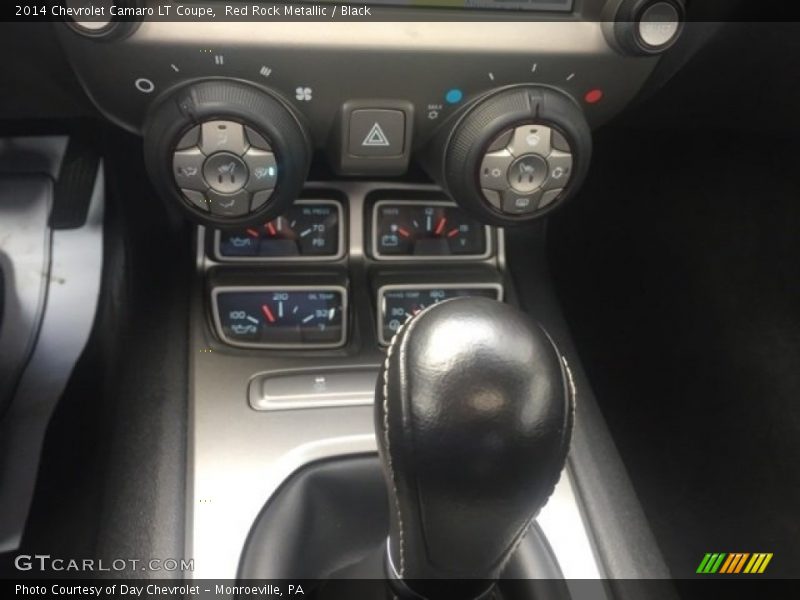 Red Rock Metallic / Black 2014 Chevrolet Camaro LT Coupe