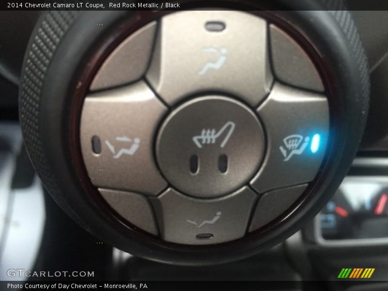 Red Rock Metallic / Black 2014 Chevrolet Camaro LT Coupe