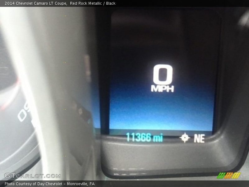 Red Rock Metallic / Black 2014 Chevrolet Camaro LT Coupe