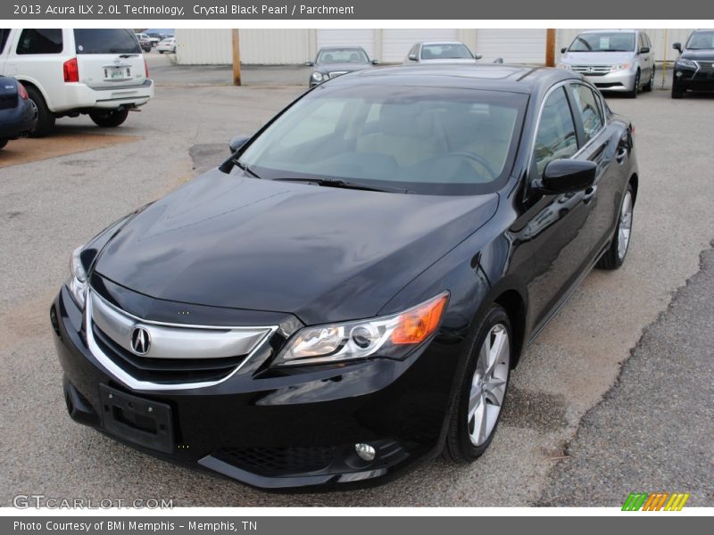 Crystal Black Pearl / Parchment 2013 Acura ILX 2.0L Technology