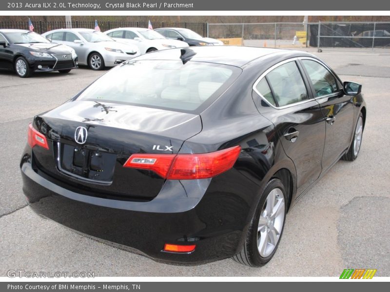 Crystal Black Pearl / Parchment 2013 Acura ILX 2.0L Technology