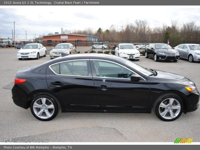 Crystal Black Pearl / Parchment 2013 Acura ILX 2.0L Technology
