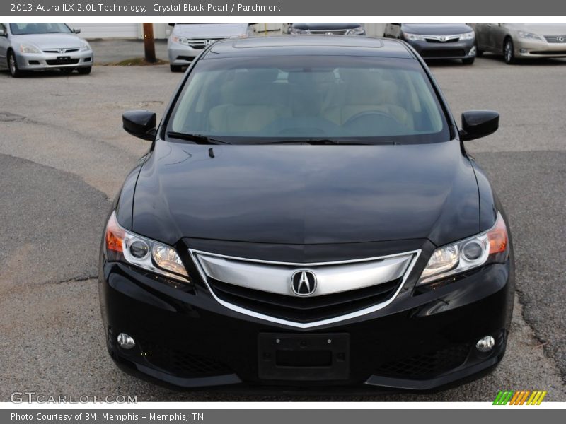 Crystal Black Pearl / Parchment 2013 Acura ILX 2.0L Technology
