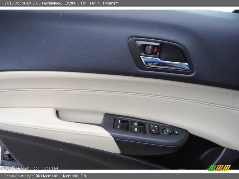 Crystal Black Pearl / Parchment 2013 Acura ILX 2.0L Technology