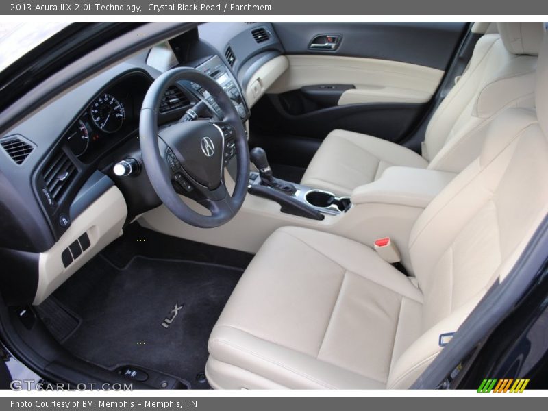 Crystal Black Pearl / Parchment 2013 Acura ILX 2.0L Technology