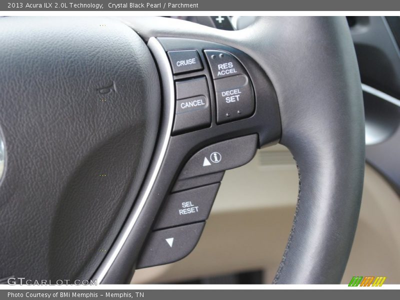 Crystal Black Pearl / Parchment 2013 Acura ILX 2.0L Technology